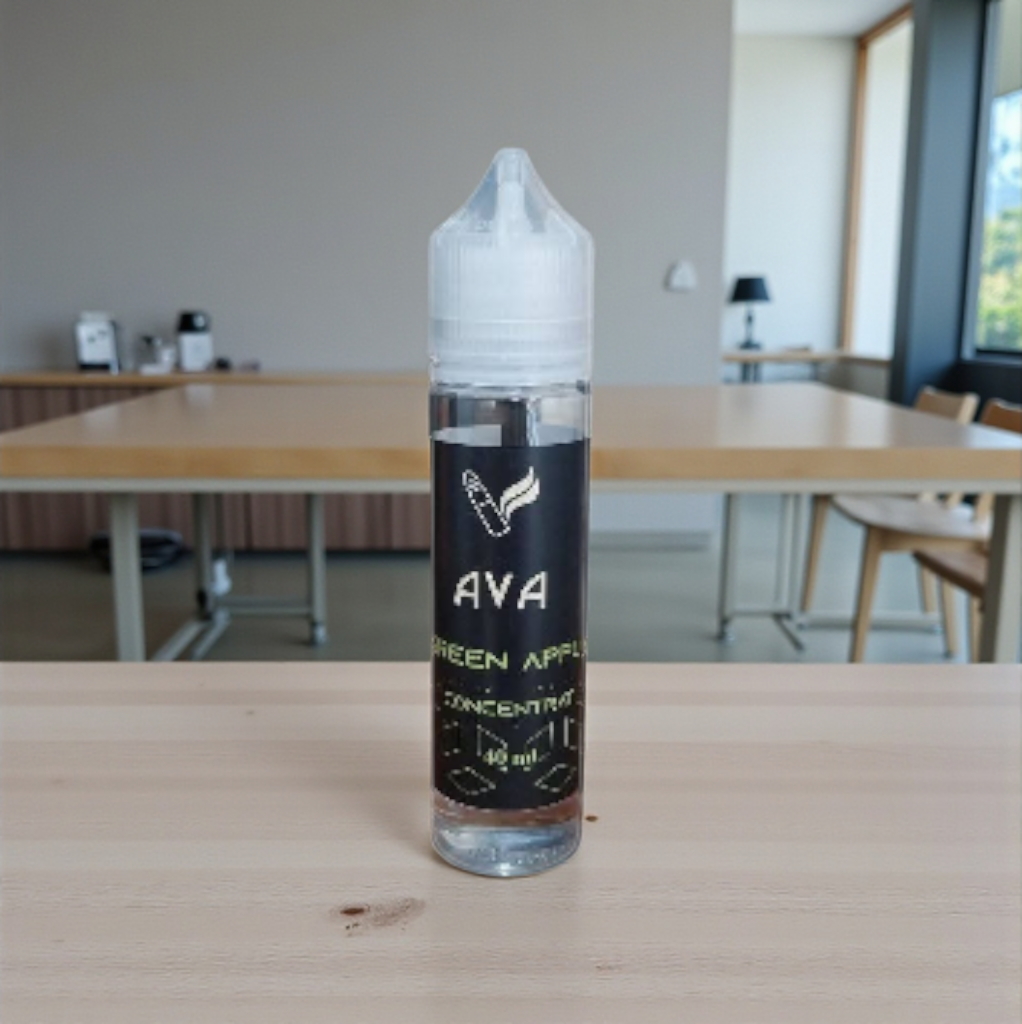Descoperă plăcerea unei arome autentice și naturale cu lichidul concentrat de măr verde 100 ml de la AVA Anuro!