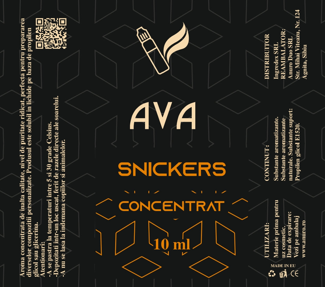 aroma caramel inspirata din celebrul baton , combinatie de cicolata fina, caramel intens si arahide crocante