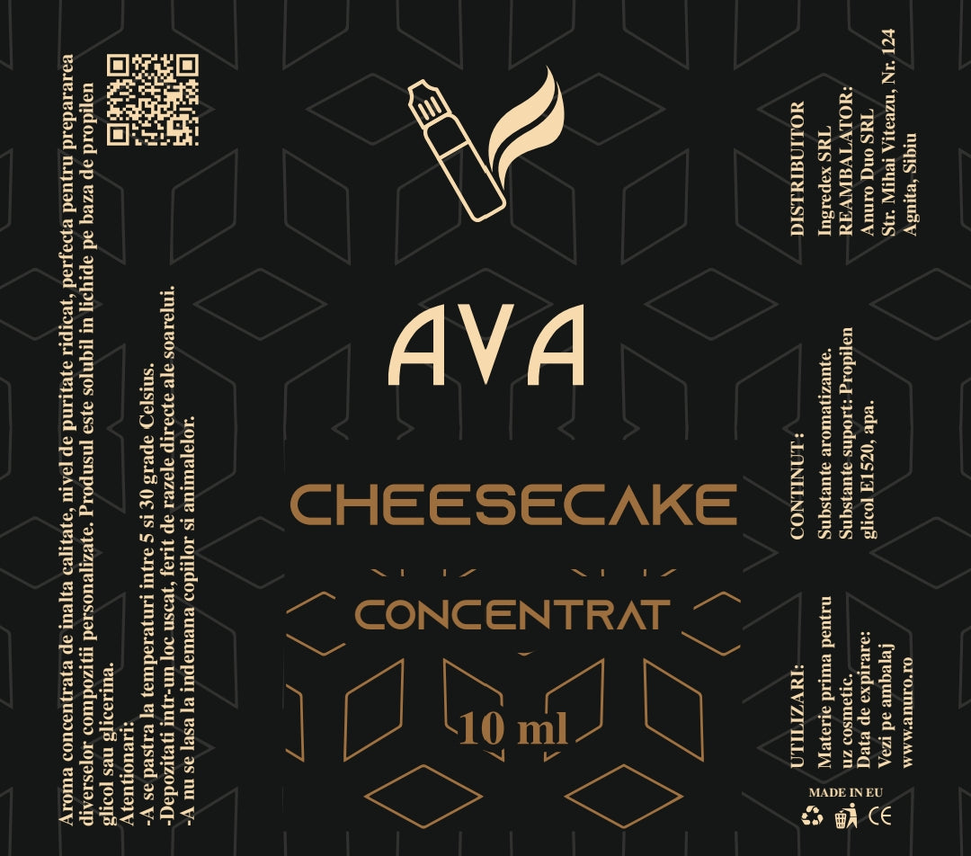 Aroma Concentrata - Cheesecake, 10/40 ml - Anuro