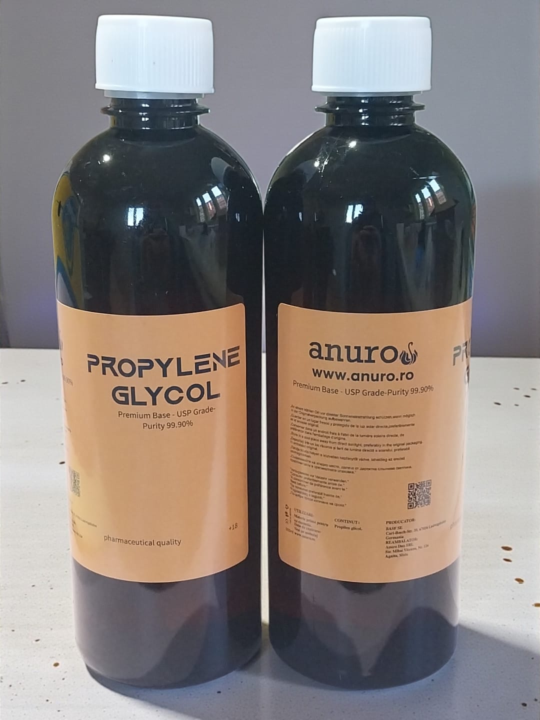 Propilen Glicol USP BASF SE - puritate 99.90% - documentatie si calitate verificata