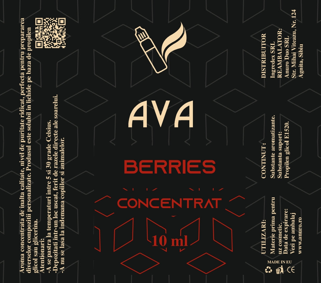 Aroma Concentrata - Fructe de Padure, 10/40/100 ml